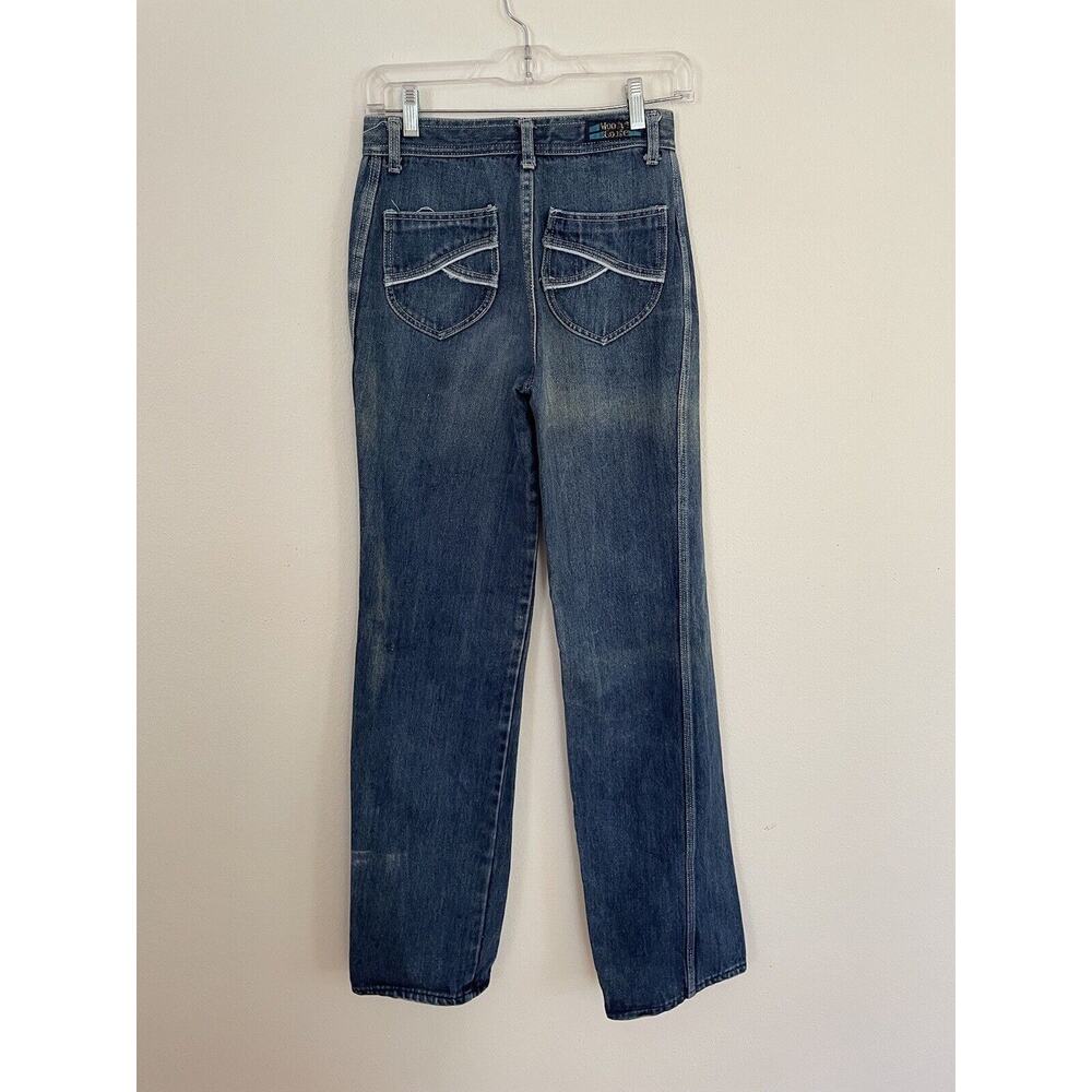 Moody's Goose Women's Wide-Leg Jeans Hi-Waist Size 25x31 70s Denim Size 7